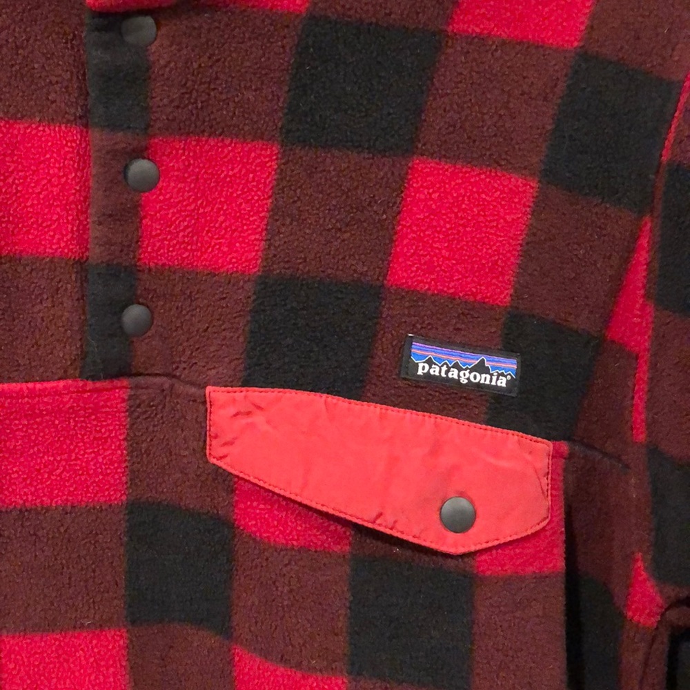 🚫 SOLD 🚫 RARE Patagonia Red Buffalo Check - Picture 2 of 6